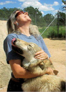 Jane and Wolf Pup